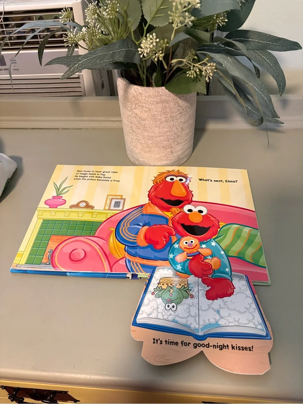Sesame Street Elmo Potty Training Sound Book - Red,  & Night Night Elmo